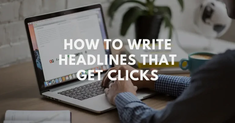 how to write headlines that get clicks