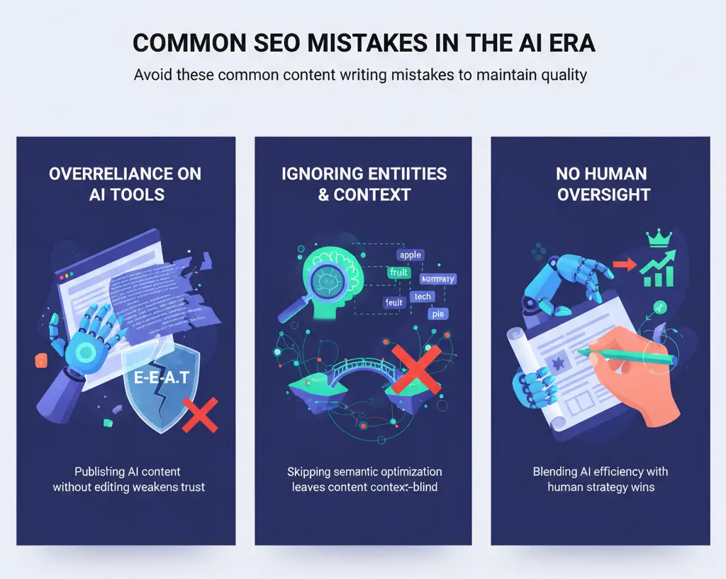 common seo mistakes in the ai era