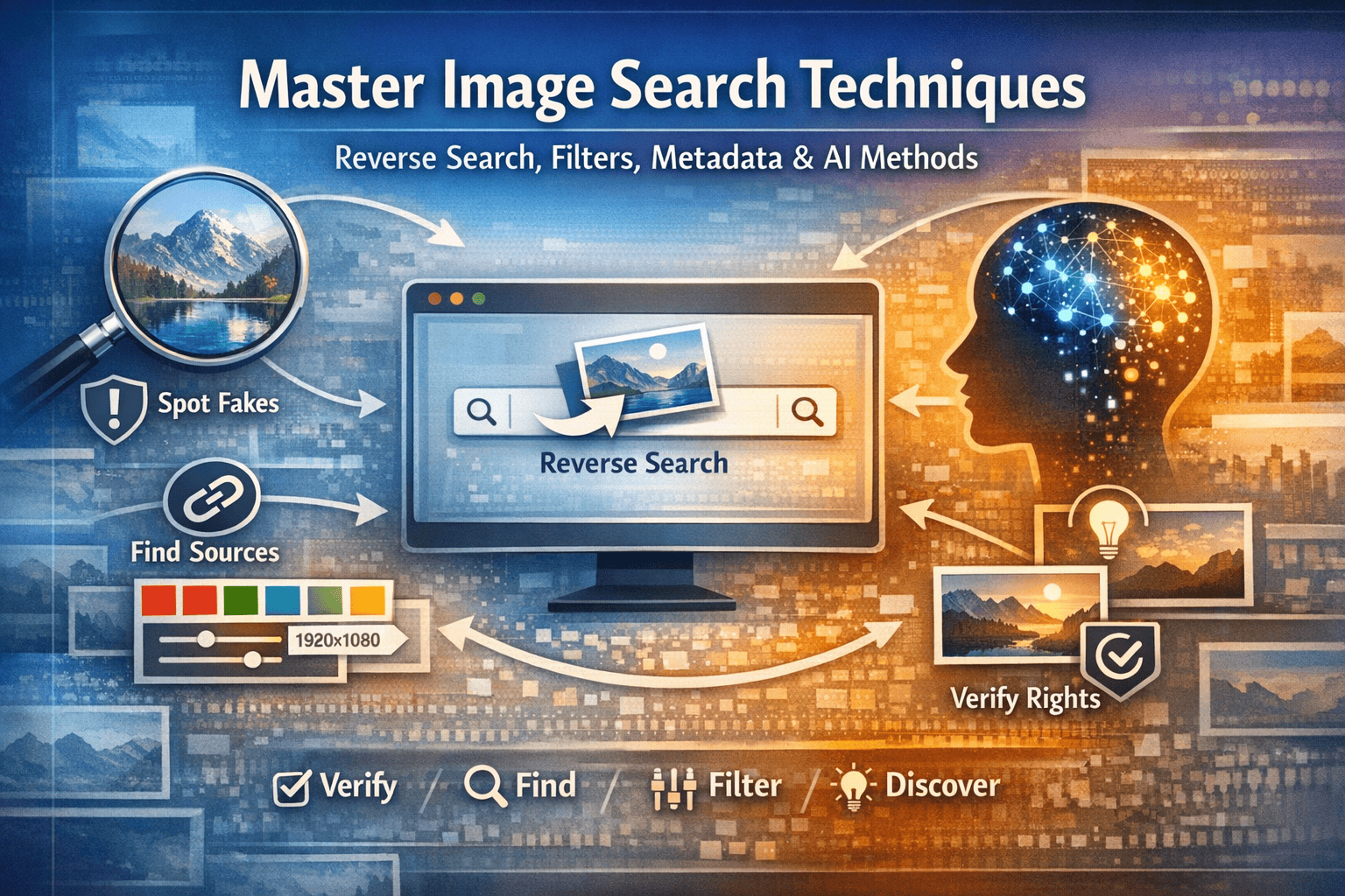 Image Search Techniques Explained: Master Reverse Search, Filters, Metadata & AI Methods 1 image search techniques
